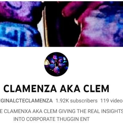 Clamenza Aka clem original corporate thugz #cte4life on a mission to let JEEZY REMEMBER HE SAID IT CTE4LIFE