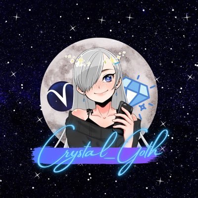 Hi, my name’s Crystal_Goth. I’m your friendly autistic moon maiden who’s nervous about the world, so please don’t get mad
