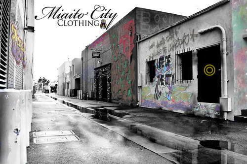 Miaito City Clothing Company caters towards the constantly evolving urban community. Miaito is an acronym for the phrase Money Is All I Think Of