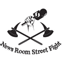 Local news teams take their love of Anchorman: The Legend of Ron Burgundy to the dodgeball court to raise money for @Jax_PAL! Follow: #NewsroomStreetFight