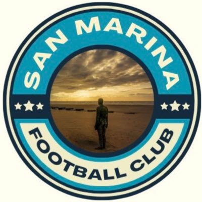 Est 2022. Instagram: sanmarinafootballclub / Playing out of The Southport and District Amateur Football League - Championship