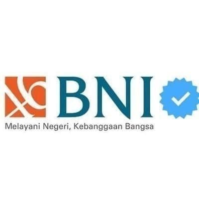 Akun Resmi Customer Care PT Bank Negara Indonesia I BNI terdaftar & diawasi oleh OJK serta merupakan peserta penjamin LPS I Layanan 24/7 BNI Call 1500046