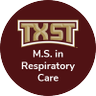 MSRC_TexasState's profile picture. Post-professional, online graduate degree in Respiratory Care. Providing advanced education to respiratory therapists to further their personal or career goals.