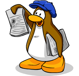 We are club penguin news we have daily news about what happened and we have tips and tricks for clubpenguin so follow us follow my other Twitter: @ElitepenguCP