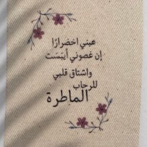 أنا التي كادتِ الأيامُ تكسِرُني لكنَّ صَـبري على الأيامِ غـلّابُ فالصبرُ والعزم والاقدام من شيمي والحزم زادي وفعلُ الخيرِ ينسابُ