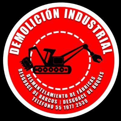 demoliciontotal's profile picture. Demolición total de estructuras de acero, fabricas y plantas industriales Desmantelamiento de plataformas petroleras offshore https://t.co/0yGCkA0PyY…