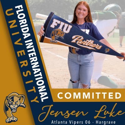 | @FIUsoftball signee | EHS 2024 | Atlanta Vipers Hargrave | Utility | 4.9 GPA | 2021 SOFTBALL STATE CHAMP | 2024 WEIGHTLIFTING STATE RUNNER UP |