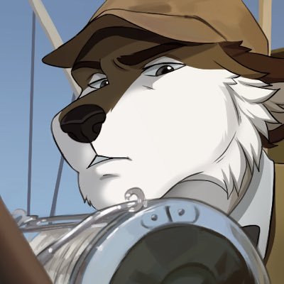 a fluffy wolf that enjoys all things fishing. He/him. 34. Profile pic by @FoxxyLatte