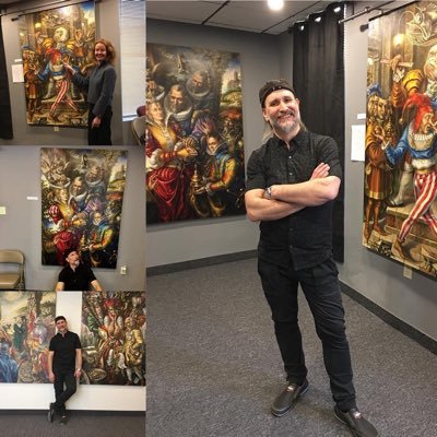 Master of Fine Art - Alexander Donskoi(visual artist) looking for art representatives/ promoters/art dealers/agents/art buyers! My new art collection for Sale.