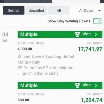 PAYMENT AFTER WINNING ARE AVAILABLE HERE FOR THE FIRST TIME.. IF YOU CAN  STAKE HIGH GAME INBOX ME ON WHATSAPP NUMBER +2348136544895