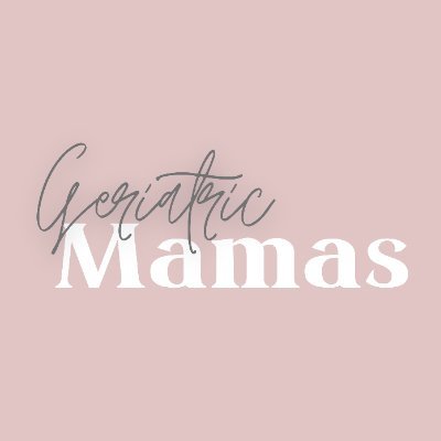 For all the women leaning in to ‘geriatric mamahood.’ Podcast coming soon 🎙️