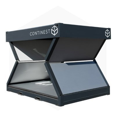 Continest provides the world's leading modular, foldable container solution for use as temporary infrastructure