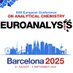 EUROANALYSIS 2025 Barcelona (@euroanalysis25) Twitter profile photo