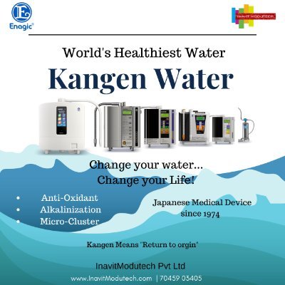 Official Enagic Kangen Water
Inavit Modutech Pvt Ltd
Authorized Distributor - Enagic Kangen Water
70394 73315 | 70459 03405