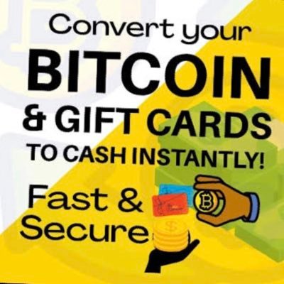 We Buy/Sell Bitcoins & Redeem various gift cards…Fast confirmation, fast payment, video call allowed.