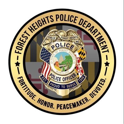 Official Twitter of the Forest Heights Police Department in Prince George’s County, MD. Follow us on FB and Instagram. For emergencies, dial 911.