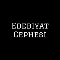 Edebiyat Cephesi(@edebiyatcephesi) 's Twitter Profile Photo