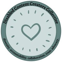 Disabled Content Creators Collective (DC3)(@DisabledCCC) 's Twitter Profile Photo