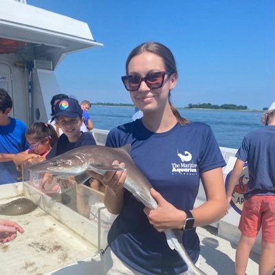 saragerckens's profile picture. SCSU M.S. Integrative Biodiversity ‘23 🌊 | Diver focused on sugar kelp in Ft. Wetherill, RI 🤿 | Educator @ the Maritime Aquarium 🦭