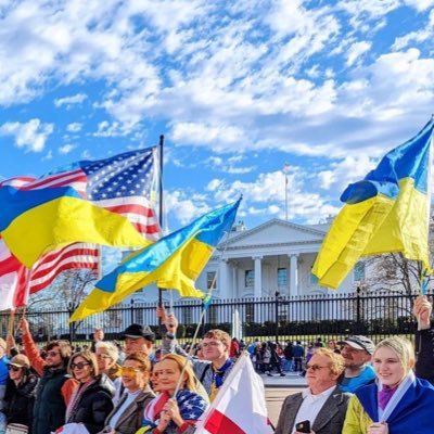 Putting support for Ukraine in front of politicians' faces: 7 days a week in Washington DC. #standwithukraine #NAFO