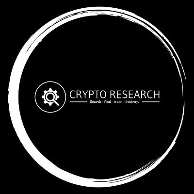 DeFi has many advantages - but also disadvantages. 
CryptoResearch investigate and uncover - to make DeFi more secure for you.

Non-Profit-Organisation (NPO)