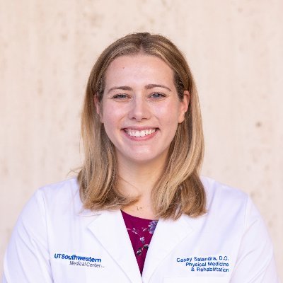 CaseySalandra's profile picture. PGY-3 at UTSW in Physical Medicine and Rehabilitation (she/her)