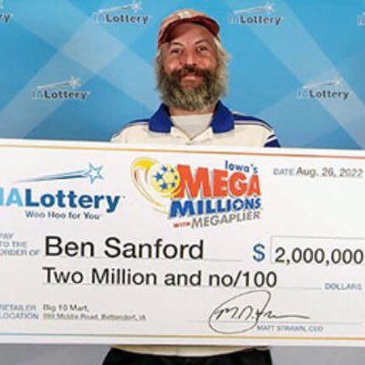 Ben the Winner of the largest powerball jackpot lottery... $2million giving back to the society by paying credit cards debt,together we do good things 🙏.Dm now