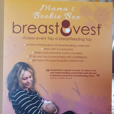 breastvest is a revolutionary piece of breastfeeding underwear which makes any top a breast feeding top... it's brilliant, so our customers tell us.