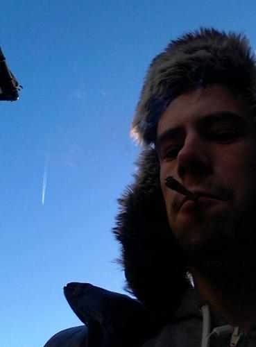 bunnin' up the dank, one leg skank.