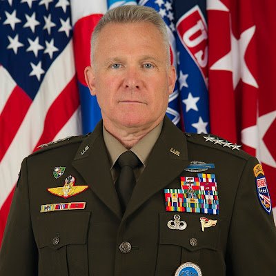 United States Army four-star general and infantry officer,deployed to south korea on a peace assignment