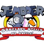 WAIT TO!!! Now who's got my burger?!?!?
platform game
This game is inspired by the One Piece and Kirby
Official account: Jemdder, somebody steals my burger!