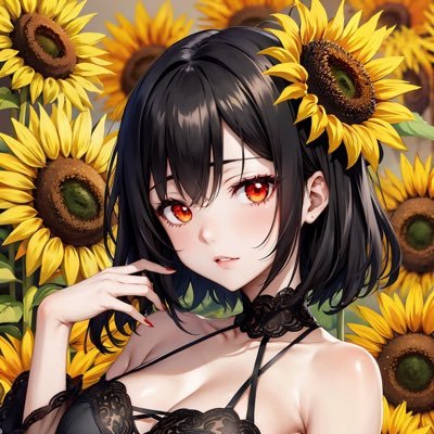 I like Hentai and sunflowers 🌻🔞🌻| Generating AI pics