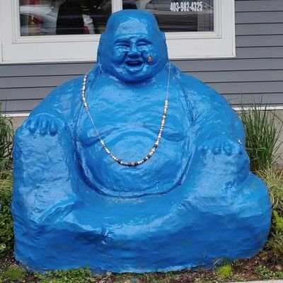 Blue Buddha lays under  the perfect feet of Goddess with no clothes on.
Cold wind blue skin.

Strict vow of poverty thanks to the increased rates in Findom.