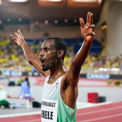 @on_running
🇪🇹Athlete
* IAAFWorldCham5000m4th
* 5000m12:42PB 
*3000m 7:25
* 2time DL  Winner
* 10K 27:27PB 5k13:03PB
* World Ranking 2nd 2019