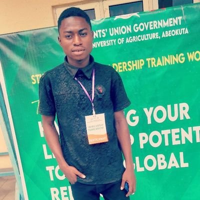 🥂Hate Stress! •An Undergraduate of FUNAAB. |Electrical Engineer| #Energy💡
  •Sport Lover #CFC |
Mail : ajibolabright2001@gmail.com
                GRACE 🕊️