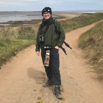 Hobbies birding and cycling . RSPB volunteer.  I want a fair society. Vegetarian. Anti-hunt. Arsenal silver member. Tweet birds and a little football/politics.