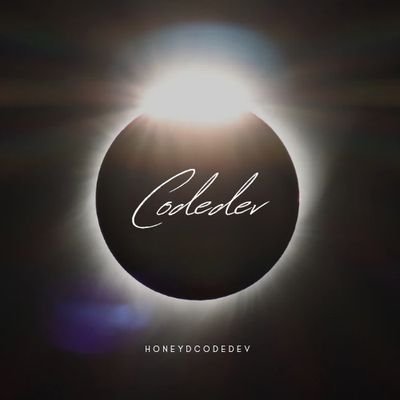 honeydcodedev's profile picture. Code dev is a technology school
It wants to equip and encourage youth into building their tech career.