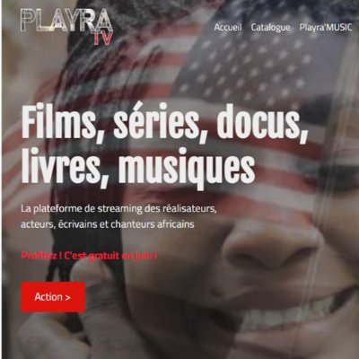 PlayraTV's profile picture. Première plateforme ciné série musique au Cameroun dédié à monétiser les artistes dans un difficile contexte de distribution de leurs contenu.