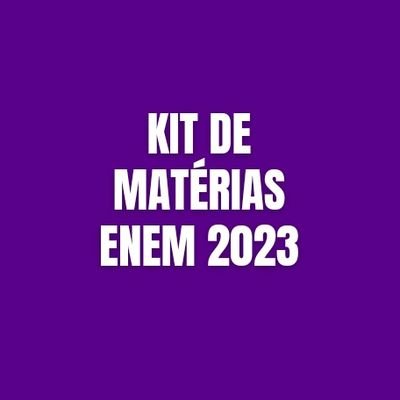 Precisa estudar para o ENEM?
Temos um KIT de Matérias com uma plataforma segura e prática, com mais de 4,000 Resumos, Mapas Mentais e de bônus um cronograma