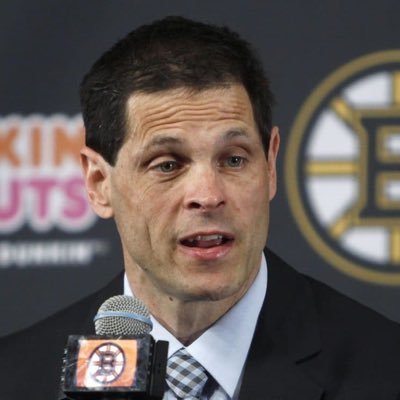 Former NHL player
Current Boston Bruins General Manager
General Manager of the year 2019