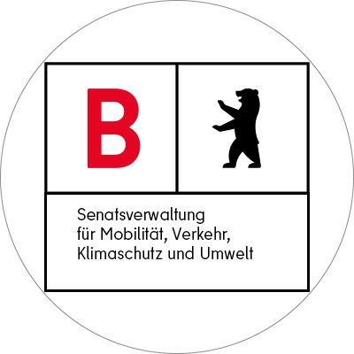 Senatsverwaltung für Mobilität, Verkehr, Klimaschutz und Umwelt.  Impressum: https://t.co/PgShEz7NIV Netiquette: https://t.co/QnAqVi7RHF Verkehrslage: @viz_Berlin