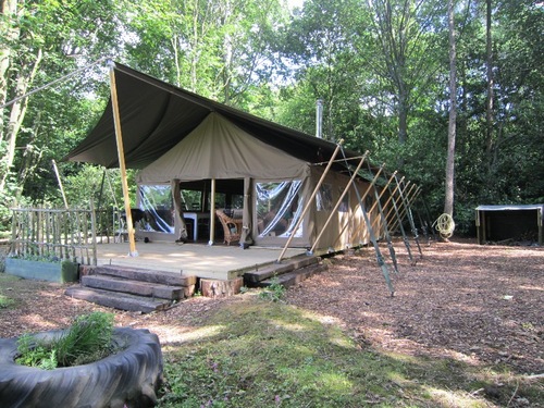 Luxury Safari Style Glamping located in the South Downs National Park in the Heart of Hampshire.
