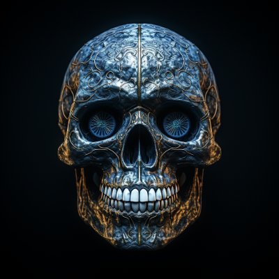 SkullCreX is a unique and randomly generated 2D collection of 4444 limited skulls that vary in style. Created by @senoji22