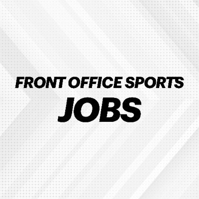 Powered by @FOS. 
Find jobs or post openings. For support: info@frontofficesports.com