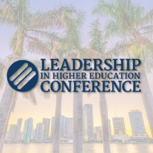 🏫A conference for higher education leaders 
⭐Lead. Learn. Connect.
🌴 Orlando, FL
🍂October 12-14