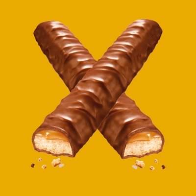 Crunchy cookie. Smooth caramel. Creamy chocolate. Twice. What's not to like? #TWIX
