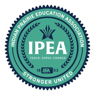 The Indian Prairie Education Association (IPEA) is the local affiliate of the Illinois Education Association and National Education Association.