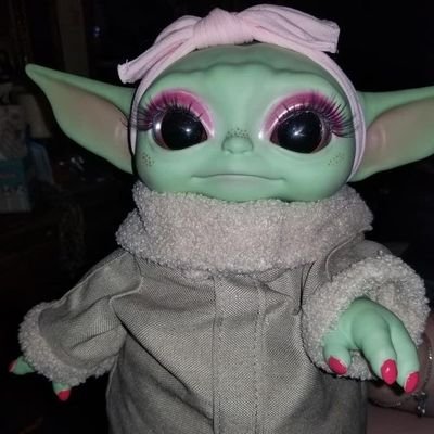 Baby Yoda's Eyelashes