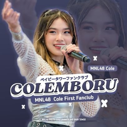 MNL48 Cole Fanclub Twitter Account

FB: MNL48 Cole

IG: cole.mnl48official 

TikTok: cole.mnl48official

YT: Cole Somera