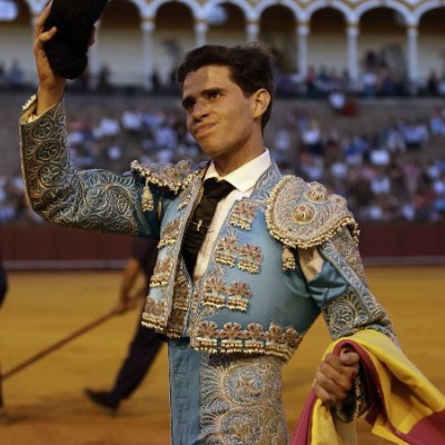 Artista.
Torero por vocación.
Novillero sin picadores.